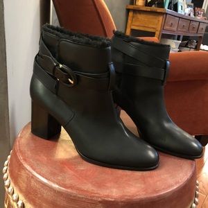 Burberry shearling booties